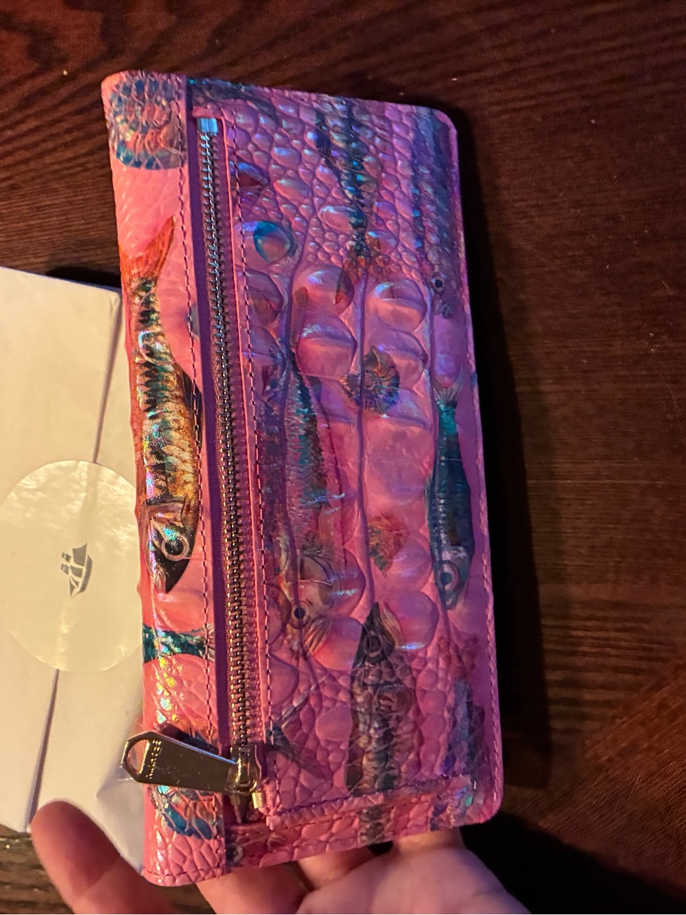 BRAHMIN ADY WALLET IN SARDINE MELBOURNE - NWT - Picture 4 of 4